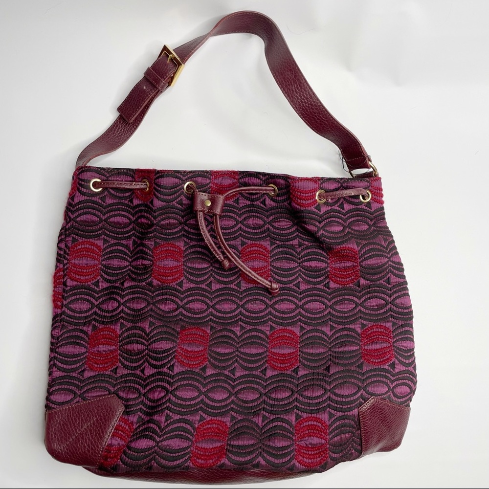 Iceberg Made in Italy Purple HoBo Bag - Picture 9 of 10